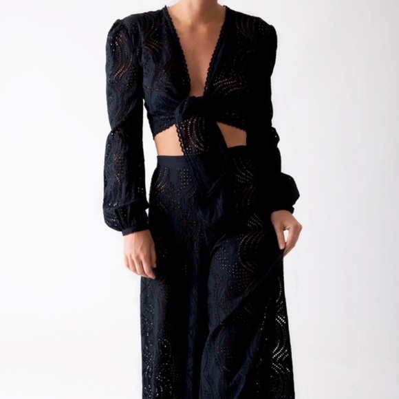 Miguelina Broderie Anglaise Set (2 Pieces)…Size L…NWT - Picture 3 of 15